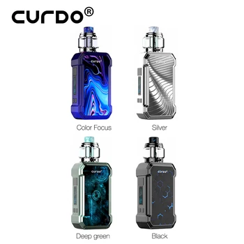 

Original 60W Curdo Hally TC kit with single 18650 battery & 0.4ohm coil & 0.6ohm coil & 0.96 inch screen E-cigarette vape kit