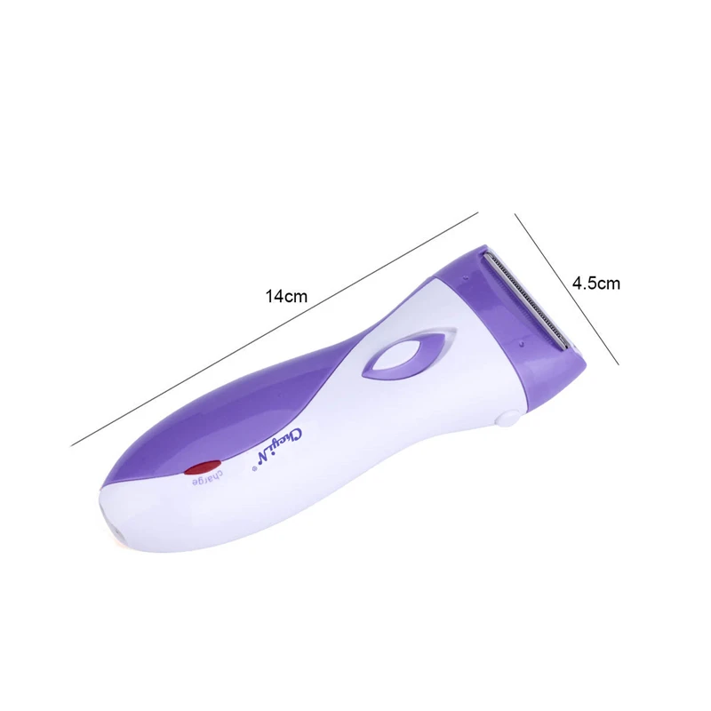Waterproof Electric Lady Shaver Mini Female Epilator Hair Removal Razor Trimmer Facial Depilation M