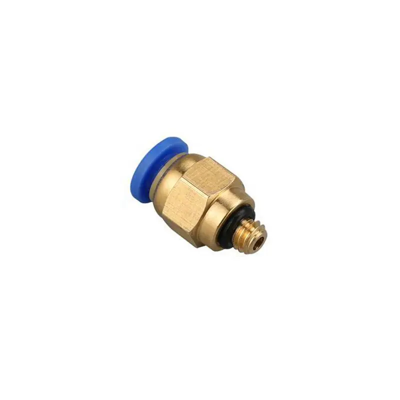 PC6-M5 * 0 75 латунный пластиковый пневматический синий разъем воздух быстро элемент 6