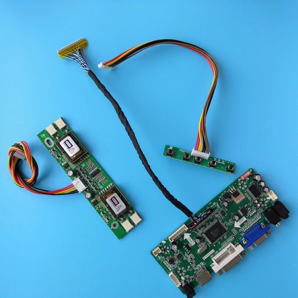 Комплект для LM201WE3-TLF4 HDMI драйвер 30pin 1680X1050 экранная панель VGA DVI LVDS 4 лампы M. NT68676 DIY 20," плата контроллера