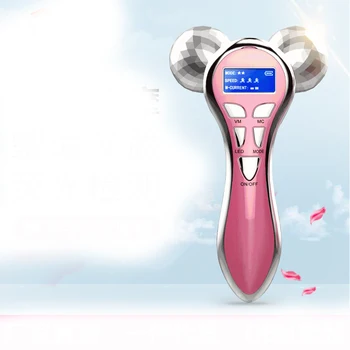 

4D face slimming magic instrument face roller type manual roller massager lifting tightening face micro current beauty