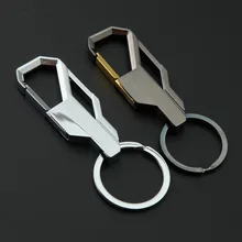 Metal Keychains Creative Fashion Men Car Waist Hanging Buckle Business Valentine's Day Gift Pendant Customizable Logo