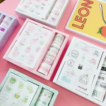 Ручка, клейкая Свадебная блестящая, костюм, 10 объемных наклеек, набор онлайн знаменитостей, Инс васи лента, пда материал, подарочная упаковка S