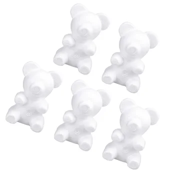 

5 Pcs Valentine's day DIY Modelling Foam Bear Mould (20cm Sitting Bear)