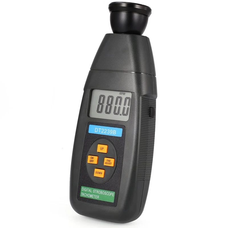 SHGO HOT-DT2239B цифровой lcd Бесконтактный флэш стробоскоп Тахометр фотоэлектрический революционный Измеритель Тестер спидометра 60-19999