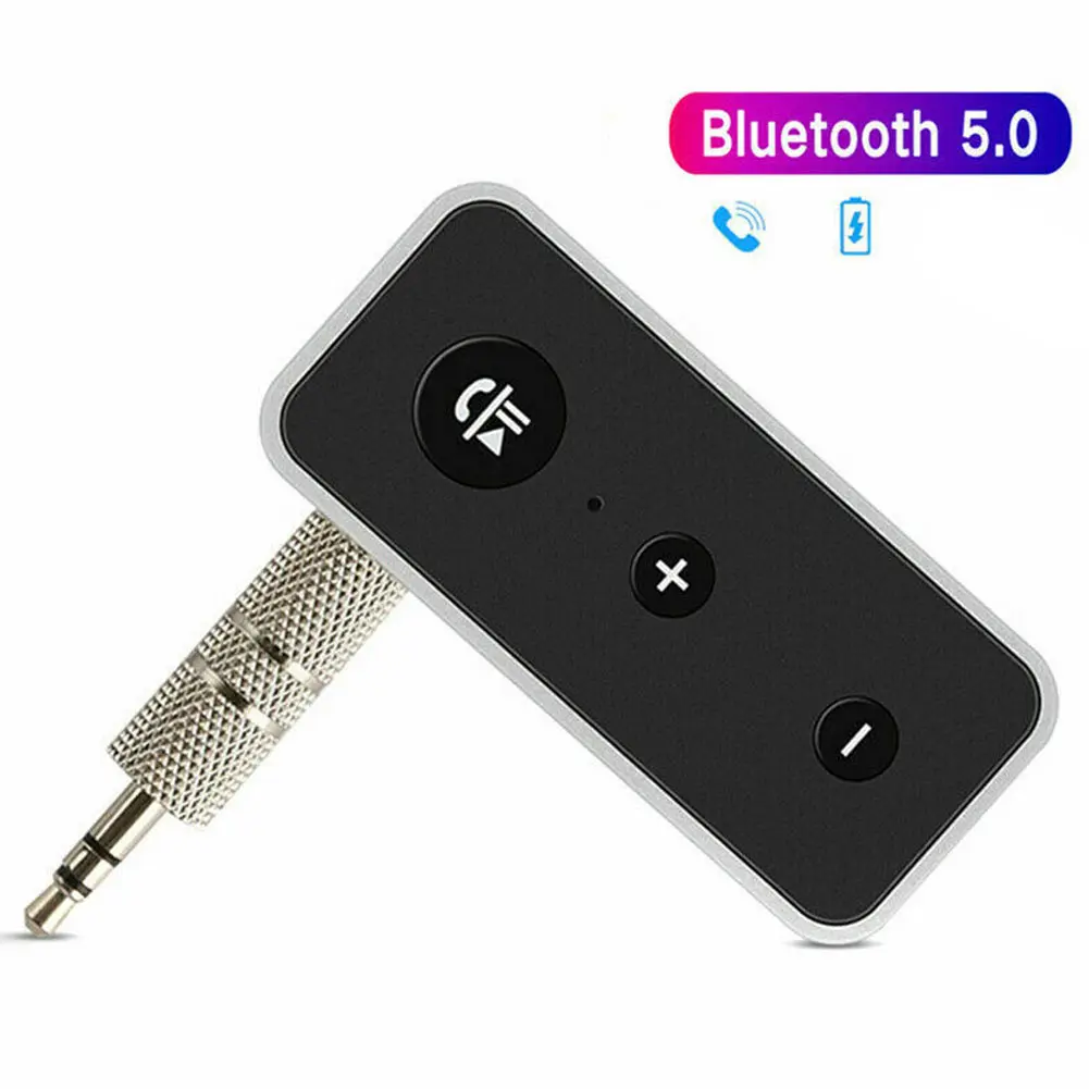 Беспроводной Bluetooth 5,0 приемник 3,5 мм AUX стерео выход аудио адаптер Hands-Free автомобильный комплект JHP-лучший