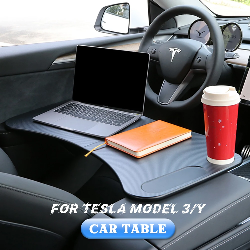 For Tesla Model 3 Y Table Steering Wheel Eat Work Cart Drink Food