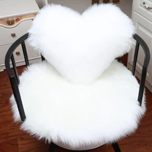 Мягкий Пушистый Ковер длиной 6 см из искусственной овчины, шерсти, Ковров, ковриков, ковриков, напольных стульев, диванов, подушек для сиденья