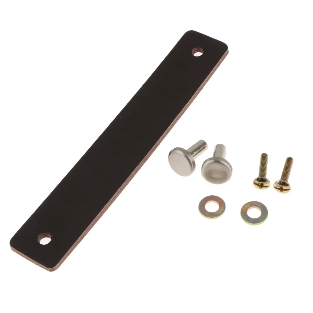 Nordic Handmade Leather Door Handle Pulls Knob Kitchen Furniture Drawer Cabinet Handles Pull Knob