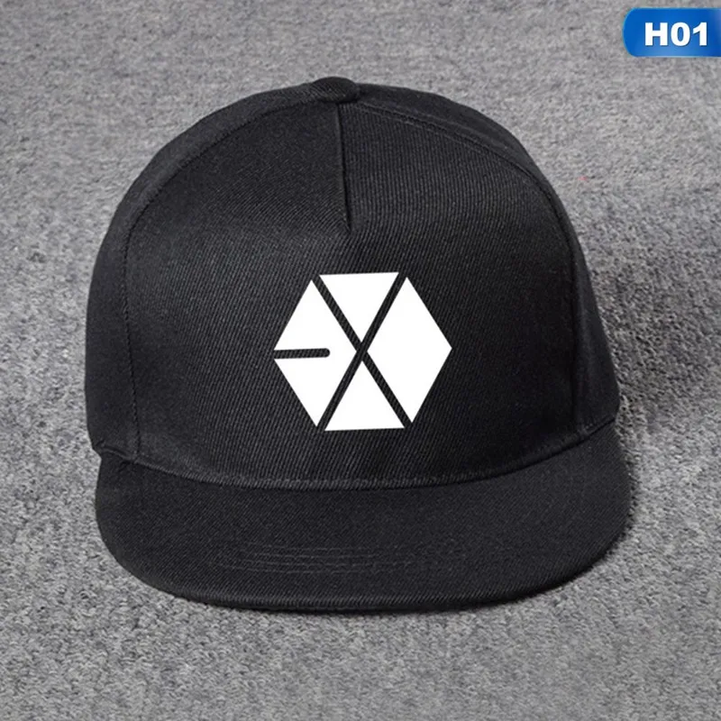 HT3444H01 GOT7 EXO шляпа дважды бейсбольная кепка для мужчин SEVENTEEN женщин уличная Кепка с заклепками чулок - Цвет: HT3444H01