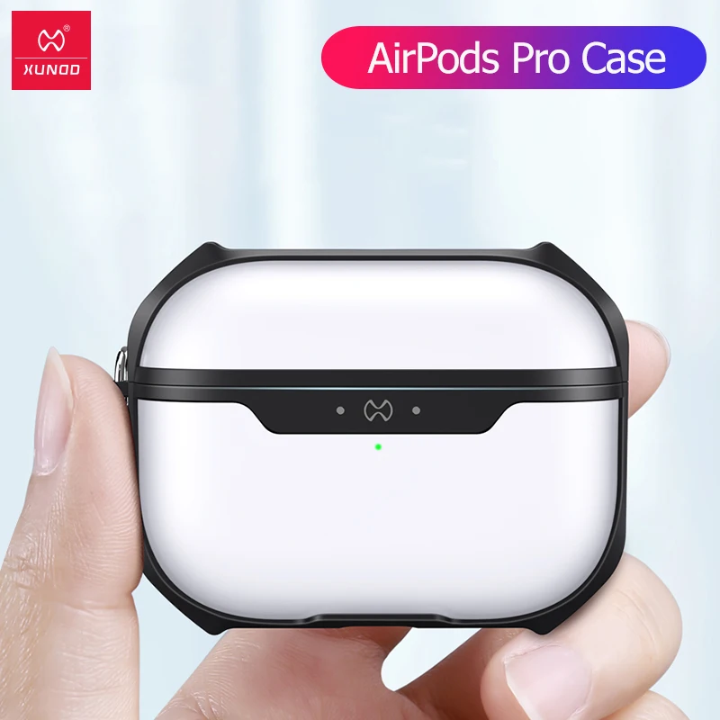 Для AirPods Pro чехол оригинальный Xundd противоударный защитный прозрачный для Airpod3 Guard