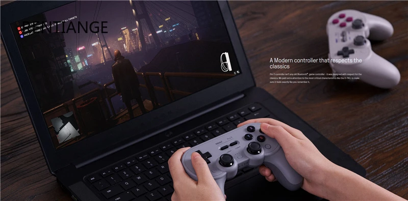 2021 8Bitdo Pro 2 Bluetooth Gamepad Controller Met Joystick Voor Nintendo Switch, Pc, Macos, Android, stoom & Raspberry Pi MAC