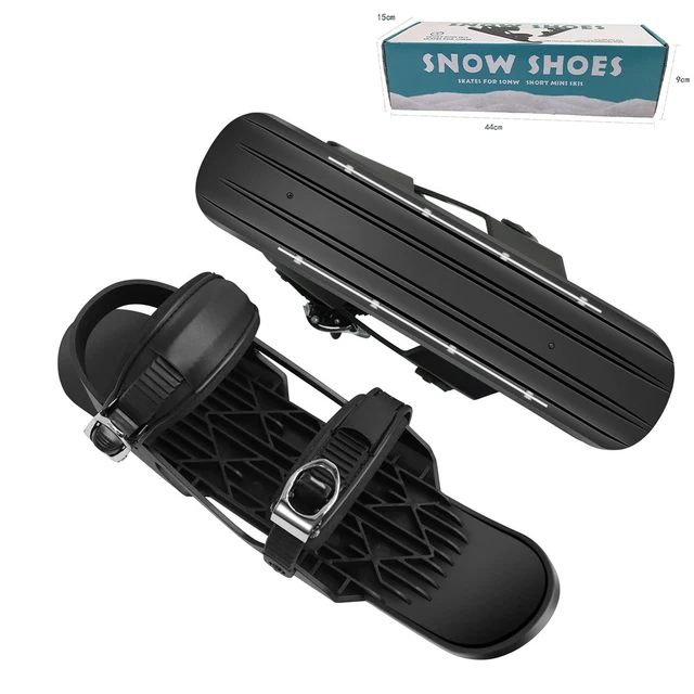 2021 New Upgrade 3.0 Stable Mini Ski Skates Adjustable Binding Skiboard Snowfeet Shoes Cross-country Skis Alpine Skis Snow Sled Model 3.0