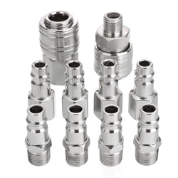 10pcs Silver 1/4