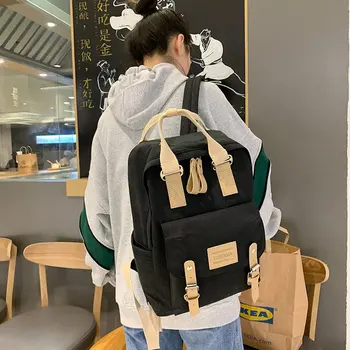 

School Backpacks for Women 2020 Summer New Fashion Female Simple Students School Shoulder Bags Travel Backpack Laptop Backpack