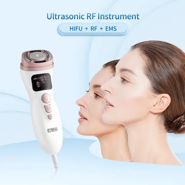 Mini HIFU Machine Ultrasonic RF EMS HIFU Skin Tightening