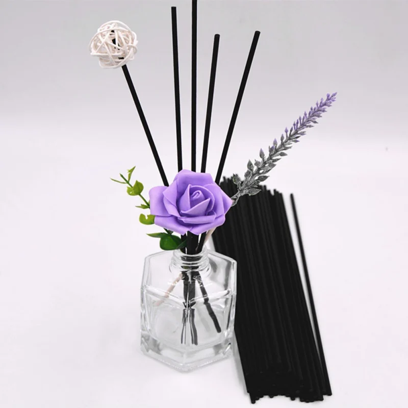 50 мл стеклянные бутылки Рид диффузор палочки освежитель воздуха эфирные