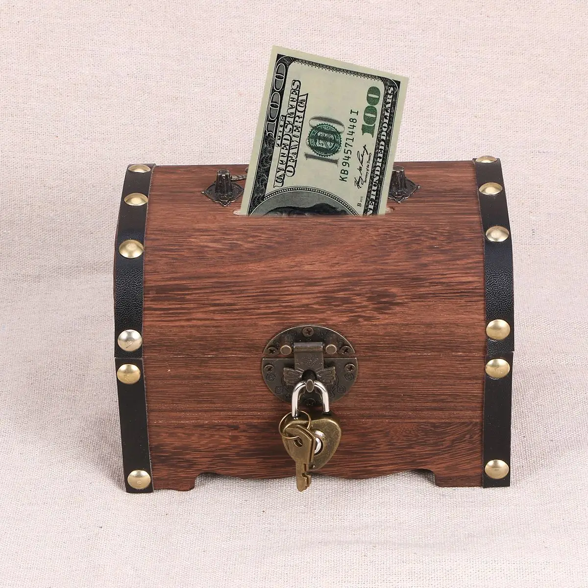 Chest Treasure Box Pirate Kids Treat Wedding Favor Boxesfor Mini Small Trinket Savings Party Pool Diving Storage Gift Gold 5