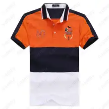 Мужские поло harpt& Blaine, изысканная вышивка, Бизнес Стиль, досуг, модные мужские короткие поло из хлопка, высокое качество, большие размеры