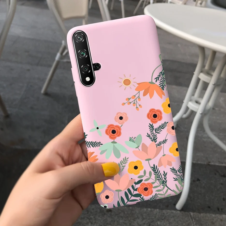 Stylish Painted Silicone Soft TPU Phone Case Cover
