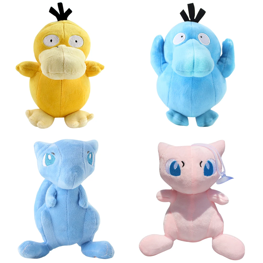 15-18cm Pokemon Go Shiny Mew Psyduck Pokémon Plush Toys Soft Stuffed Doll Christmas Gifts for Kids | Игрушки и хобби