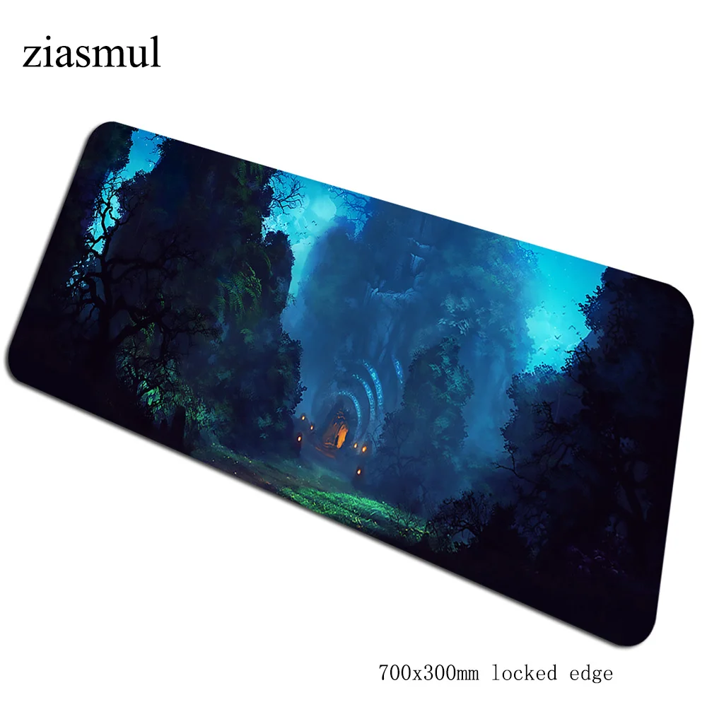 Caves mouse pad cool new 700x300x3mm pad to mouse notbook computer mousepad Fashion pc gaming padmouse gamer laptop mat - Цвет: Size 700x300x3mm