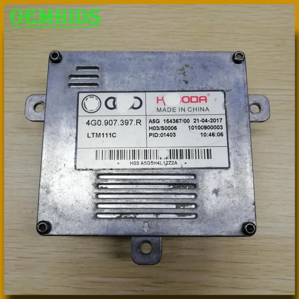 4G0907397R OEM LED DRL LightT модуль 1 шт. используется оригинальный OEMHIDS настоящий блок