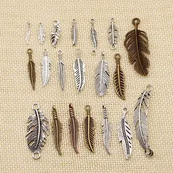 

1 Piece Jewelry Making Supplies Animal Small Feathers Charms HJ046