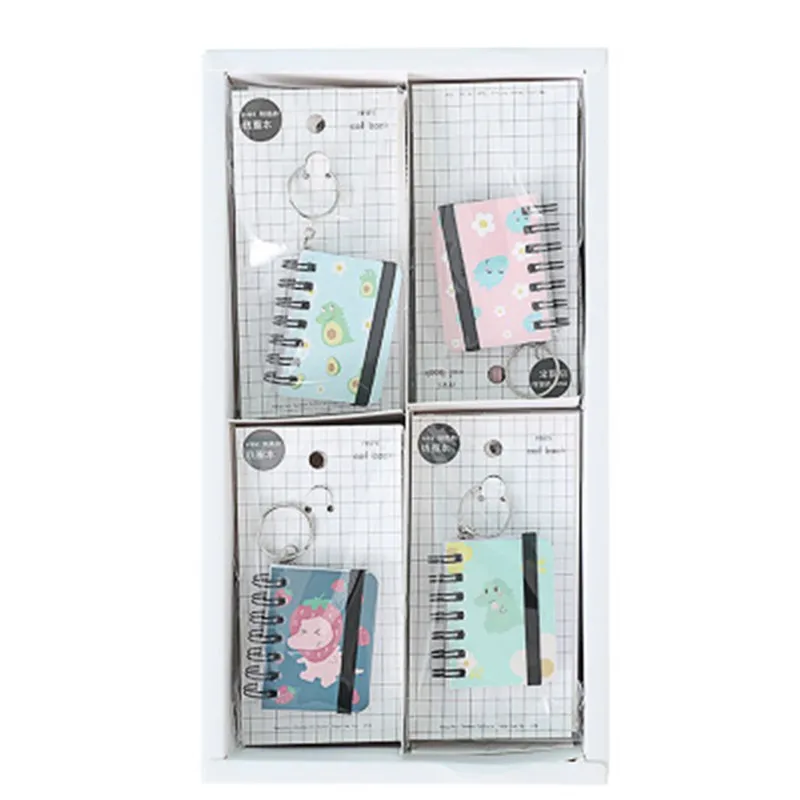 Милый связующий мини-брелок блокнот мультяшный портативный карманный школьный Kawaii план Блокнот блокнот
