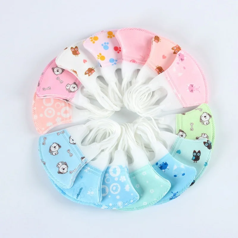 

1 Pcs Cartoon Animals Children Face Mouth Masks Dustproof Mask For Baby Nose Protection Cotton Dustproof PM2.5 Mouth Face Mask