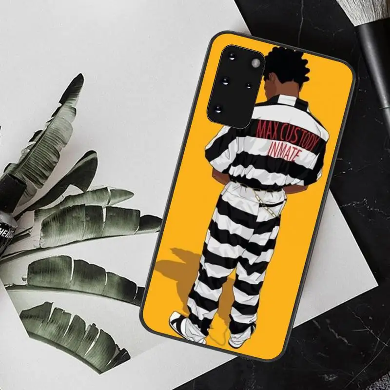 PENGHUWAN Kodak Black Rapper Customer High Quality Phone Case for Samsung S20 plus Ultra S6 S7 edge S8 S9 plus S10 5G