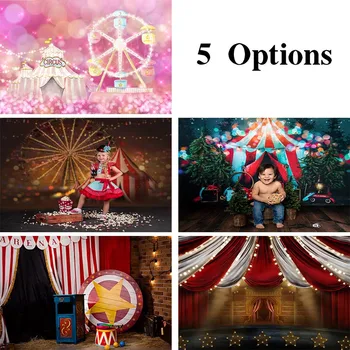 

Mehofond Circus Tent Photography Background Carnival Night Theme Decorations Baby Shower Birthday Party Backdrop Photo Studio
