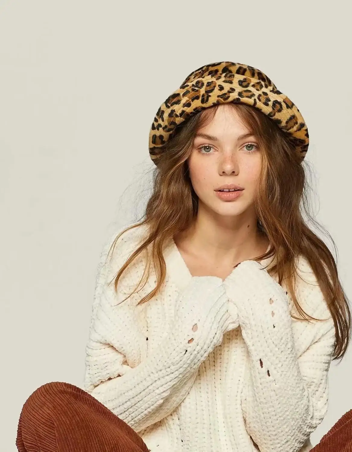 Withered england style high street vintage hole chenille loose winter sweaters women pull femme sweaters women pullovers tops