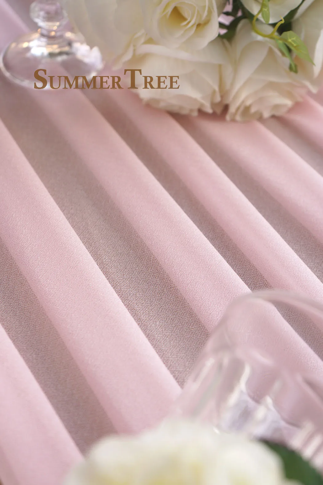 Wedding Arch Drape 29" Wide 6.5 Yards Chiffon Fabric Draping Curtain Drapery Ceremony Reception Swag 