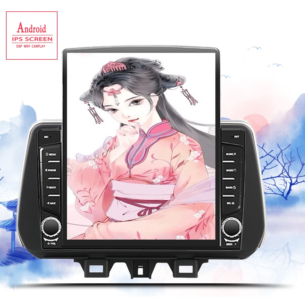 Автомагнитола с GPS-навигацией android 10 0 9 7 дюйма для Hyundai Tucson 2018 2019 2020 8-ядерный