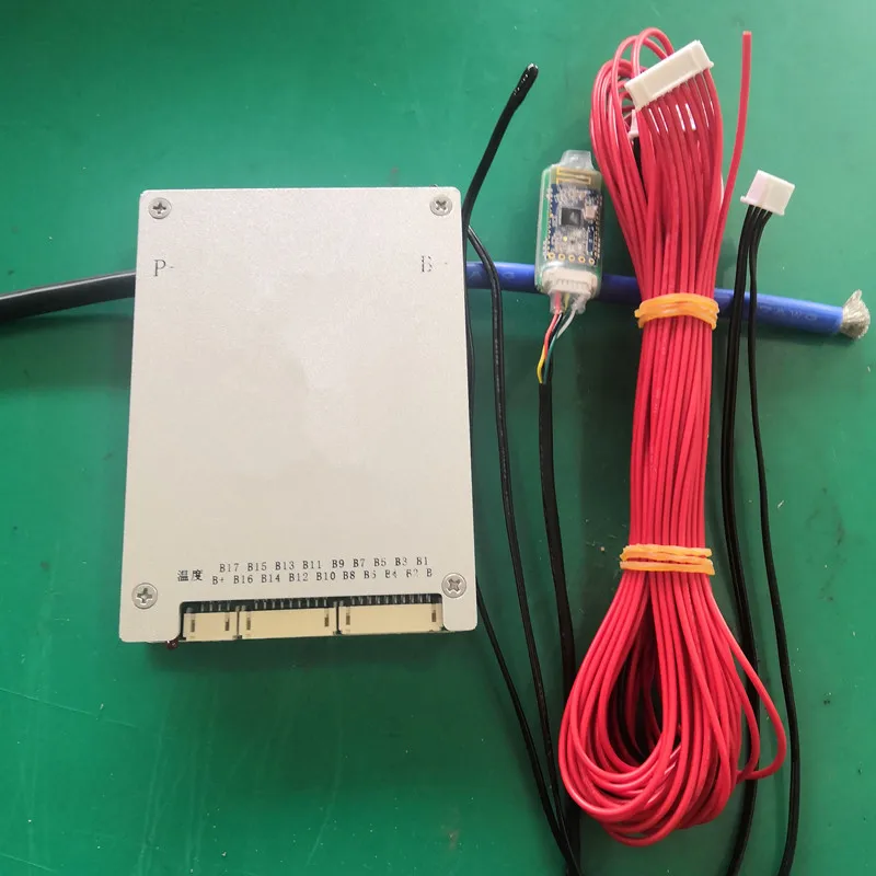 

Active Balance Battery Protection Board Bluetooth Smart BMS 13S 14S 15S 16S 17S 60A 120A RS485 APP Lifepo4 li-ion 48V 52V 60V