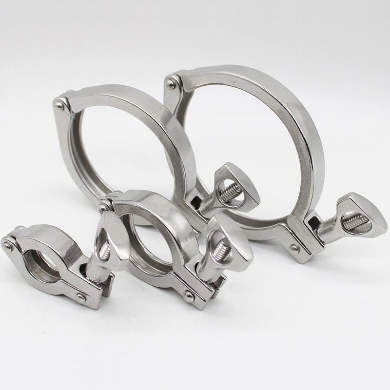 304stainless Steel Sanitary Food Grade Quickinstalled Clamp, Precision
