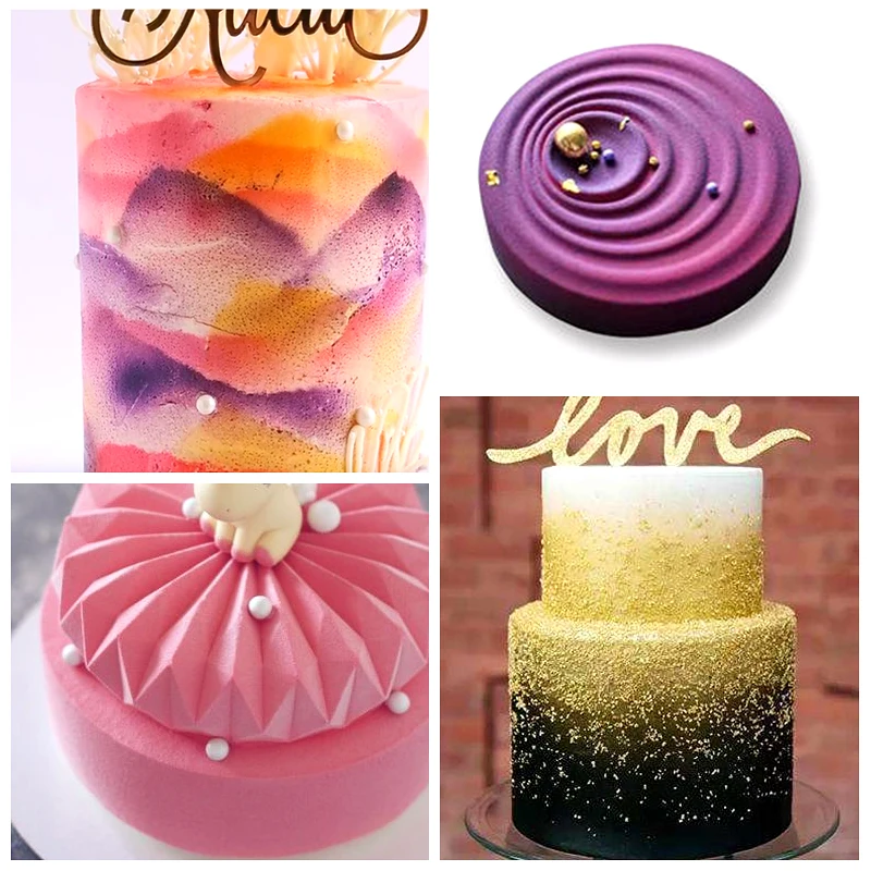Aerographe Avec Mousse En Chocolat Pour Decoration De Gateau Pour Art De La Coloration Outils De Patisserie Peinte Aliexpress