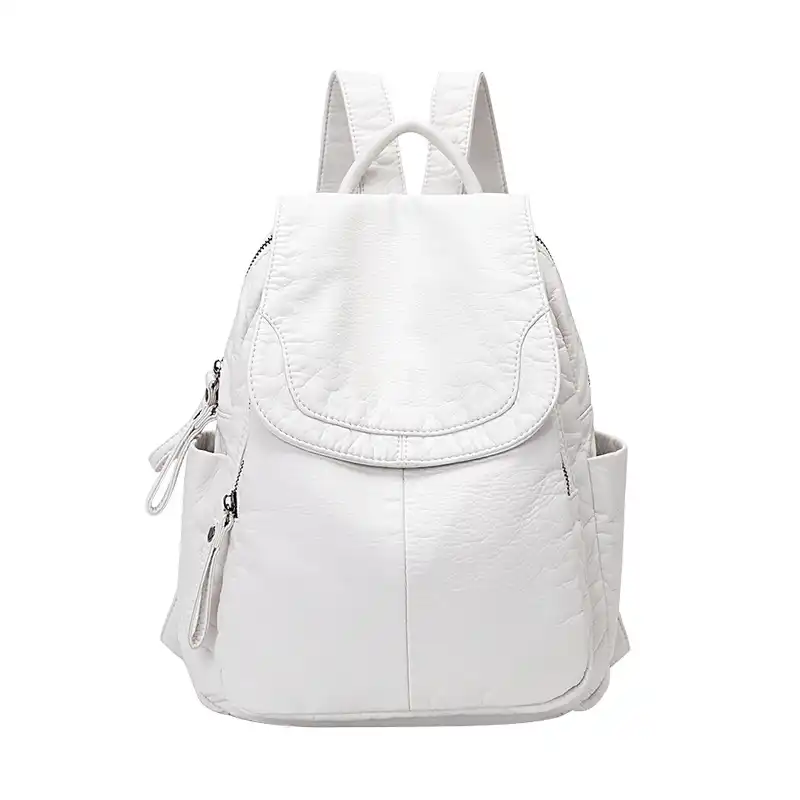 small soft leather backpack