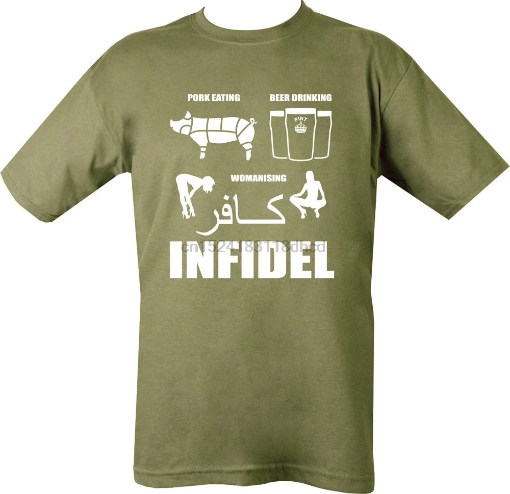 Infidel t shirts for sale Clearance