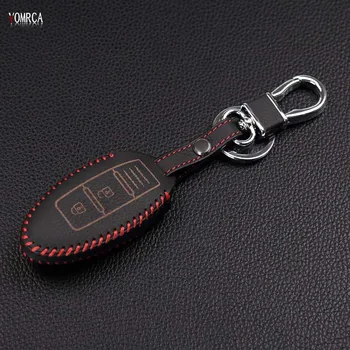 

For Nissan Infiniti EX FX G25 G37 FX35 EX25 EX35 FX37 EX37 Q60 car top layer leather remote control car keychain key cover case