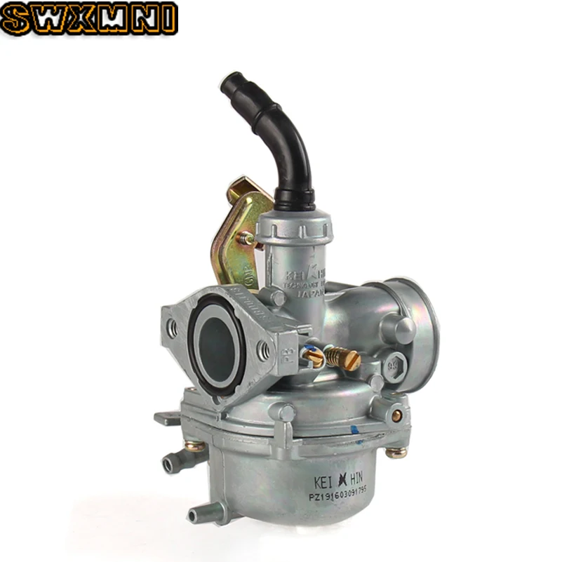 Мотоцикл PZ19 19 мм Carb Карбюратор для Keihi 50cc 70cc 90cc 110cc Quad вездеход Roketa SUNL Kazuma с переключателем топливного бака