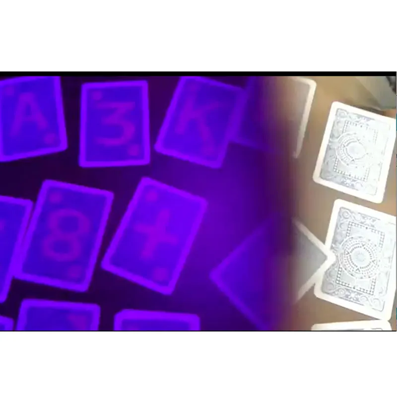 

contact lens playing card for UV Contact lenses poker magic tricks tool