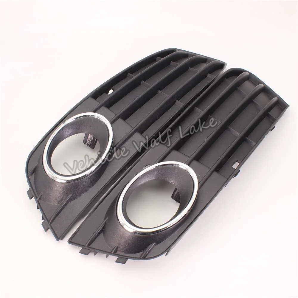Audi A4 B8 Avant 2008 2009 2010 2011 2012 Car-Styling Front Bumper Fog Light Lamp Lower Grille Cover