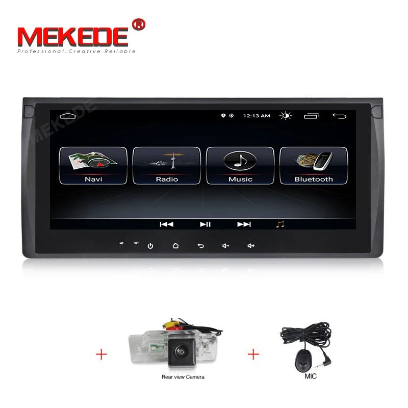 Автомобильный dvd-плеер MEKEDE 10,25 дюймов Android 8,1 для BMW X5 E53 E39 gps стерео аудио навигация Мультимедиа экран головное устройство - Цвет: add camera