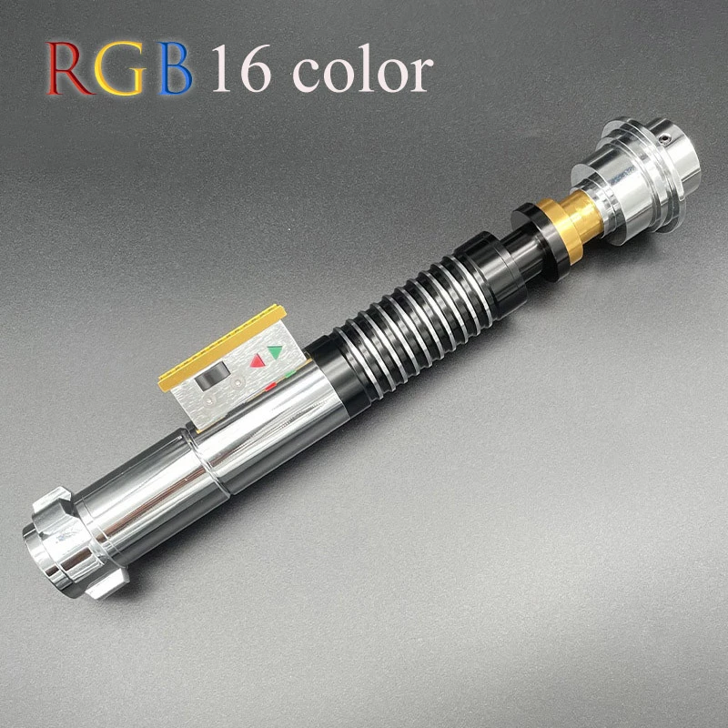 110cm Luke Skywalker Lightsaber With Pc Blade Light Saber With Control Box Laser Sword Metal Hilt Rgb 16 Color Toys For Children Light Up Toys Aliexpress