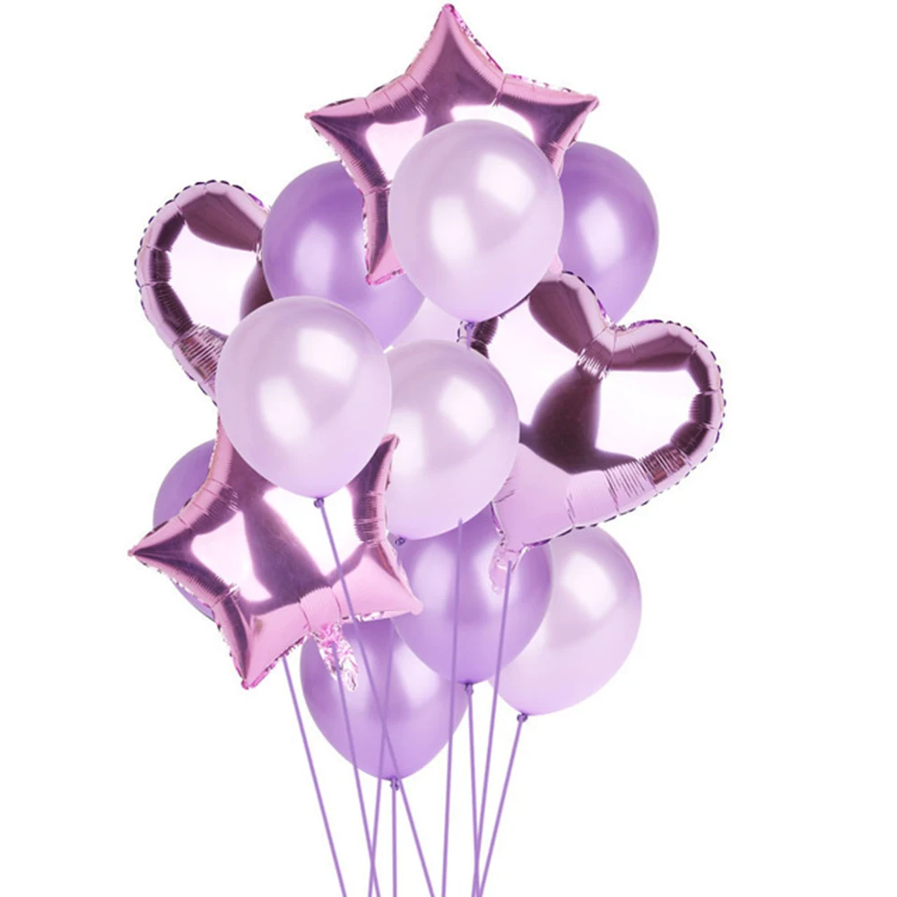 1 14 пьезы 12 pulgadas 18 pulgadas globos мульти aire Feliz cumpleagnos fiesta helio globos Decoraciones boda Festival Balon fiesta - Цвет: 1
