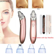 Электрический Acne Remover точка Нуар угрей вакуумный экстрактор инструмент черные пятна очиститель пор для ухода за кожей лица Lift Blemish удаления
