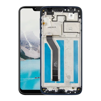 

AAA+ Quality Display For Motorola Moto G7 Power XT1955-5 / 6 LCD Display Touch Screen Digitizer Glass Panel Assembly + Frame