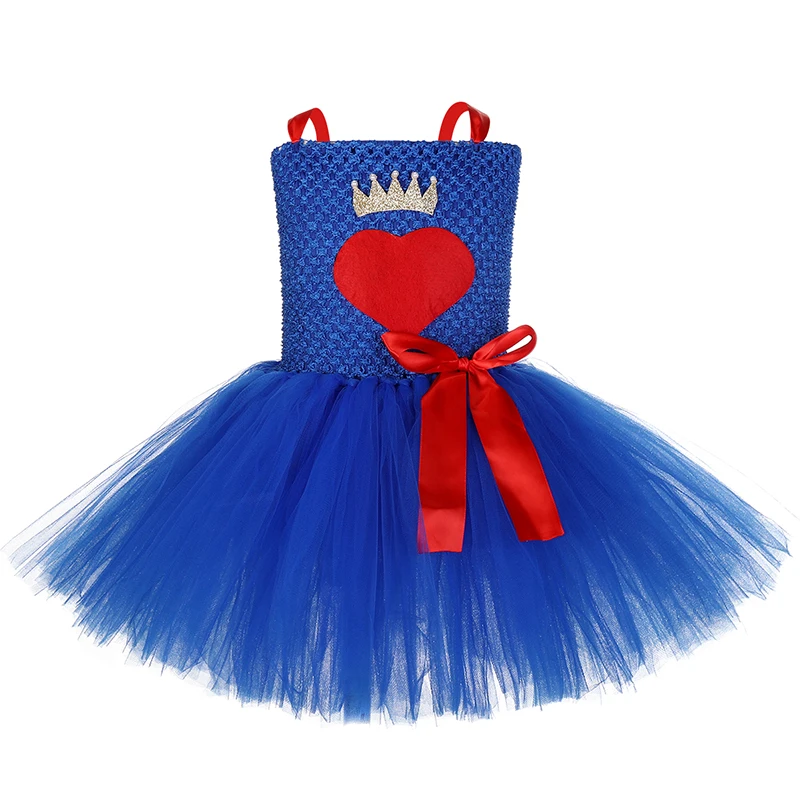 Girls Fortress Night Fighter Role Play Costume Baby Kids Valentine's Day Heart Tutu Dress For Halloween Carnival Party Holidays | Детская